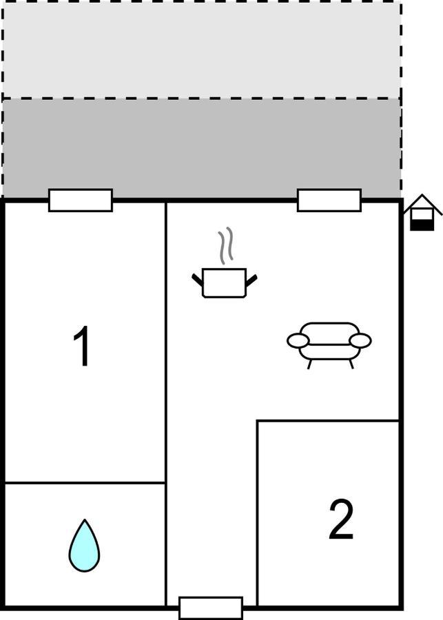 Beach Front Apartment In Lembruch-Duemmer See Eksteriør billede